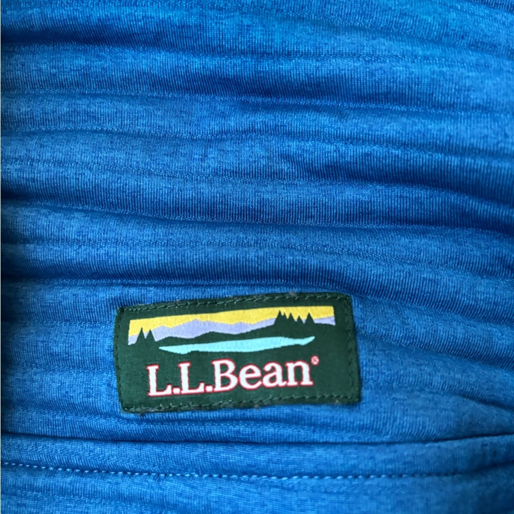 LL Bean sweater fleece sz L men - Picture 3 of 7